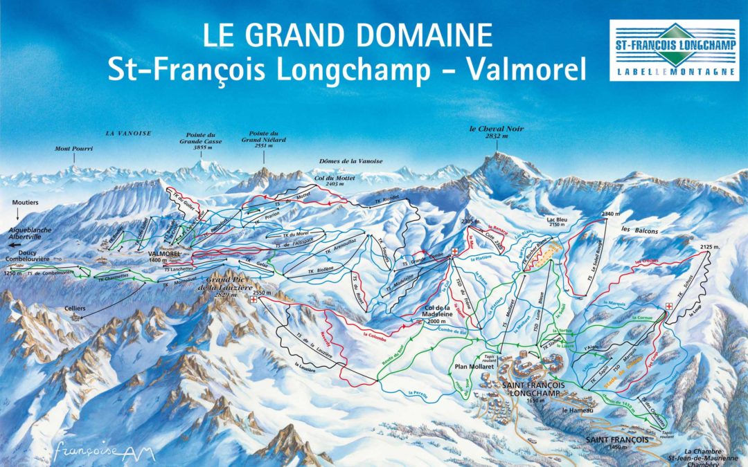 Valmorel in de winter