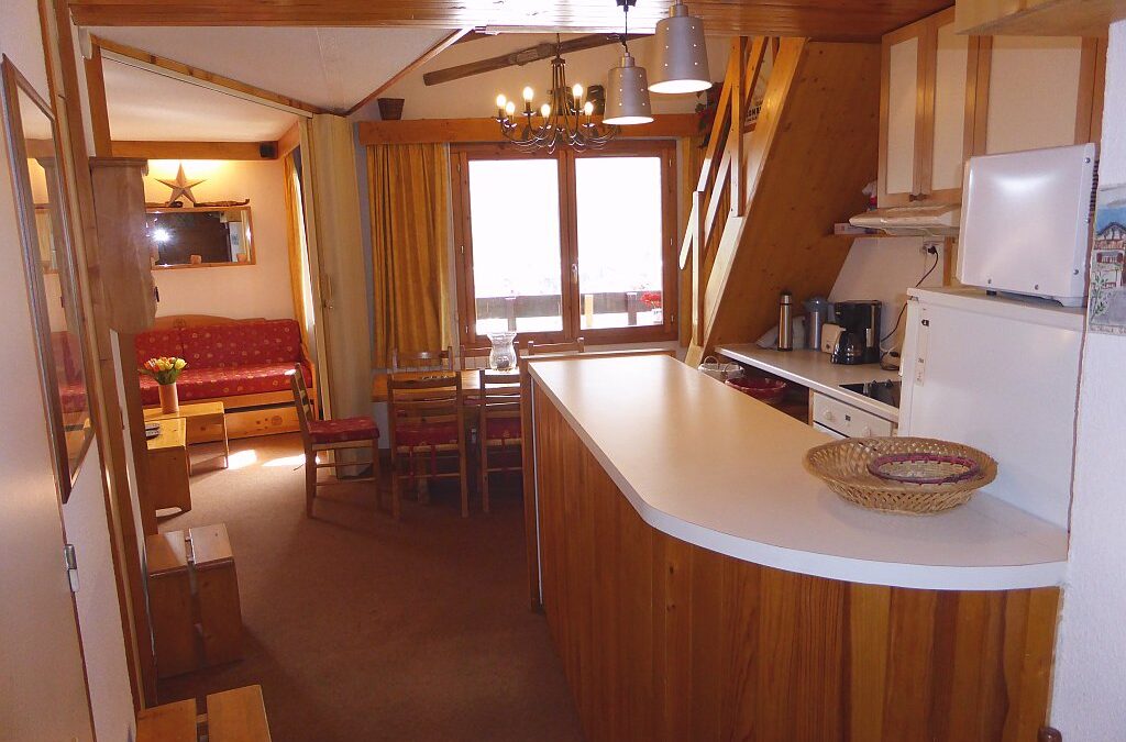 Keuken met bar Clairière 35
